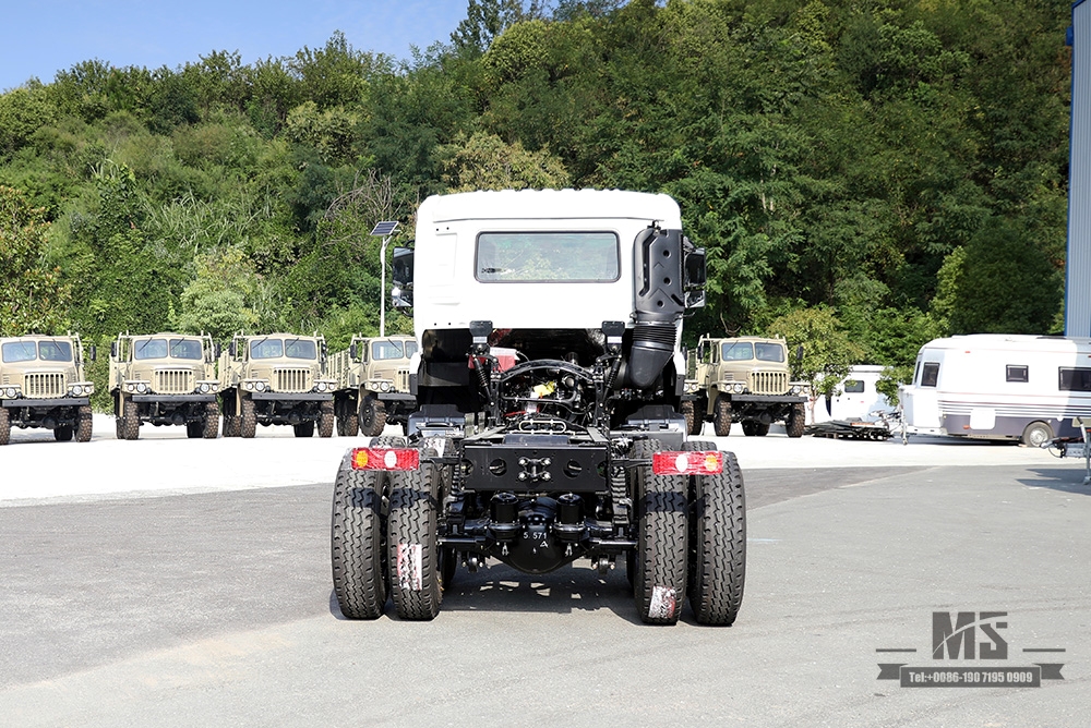 280 HP Heavy Commercial Vehicle Chassis_Dongfeng 6×4 Dump Truck Chassis Modification_Dongfeng Off-road Three-axle Front 5T Rear Double 10T Special Vehicle