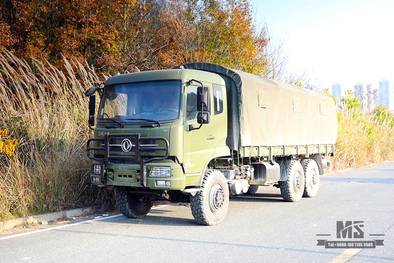 Dongfeng Six-wheel Drive Cargo Truck EQ2102 Diesel Truck_Dongfeng 6×6 Off-road Special Truck_3.5-ton Cargo Troop Vehicle_Export Special Purpose Truck