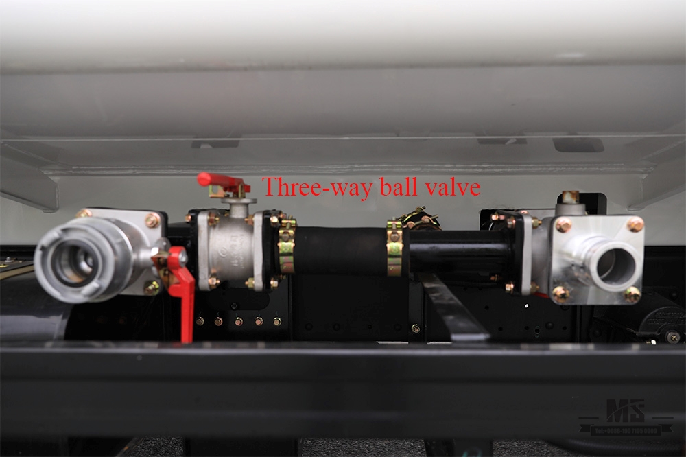 Three-way ball valve