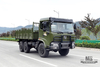 210hp Dongfeng Six wheel Drive Cargo Truck for Sale_6*6 Army Green Flathead Head Transport Truck With Bumper Coversion Manufacturer_Dongfeng 6WD Export Special Vehicle