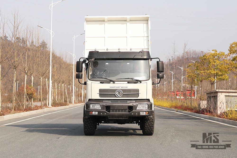 Dongfeng Four Wheel Drive 13T Dump truck_210hp 4x4 Mining Tipper Truck container height off-road truck_Two-axle Export Special Purpose Vehicle