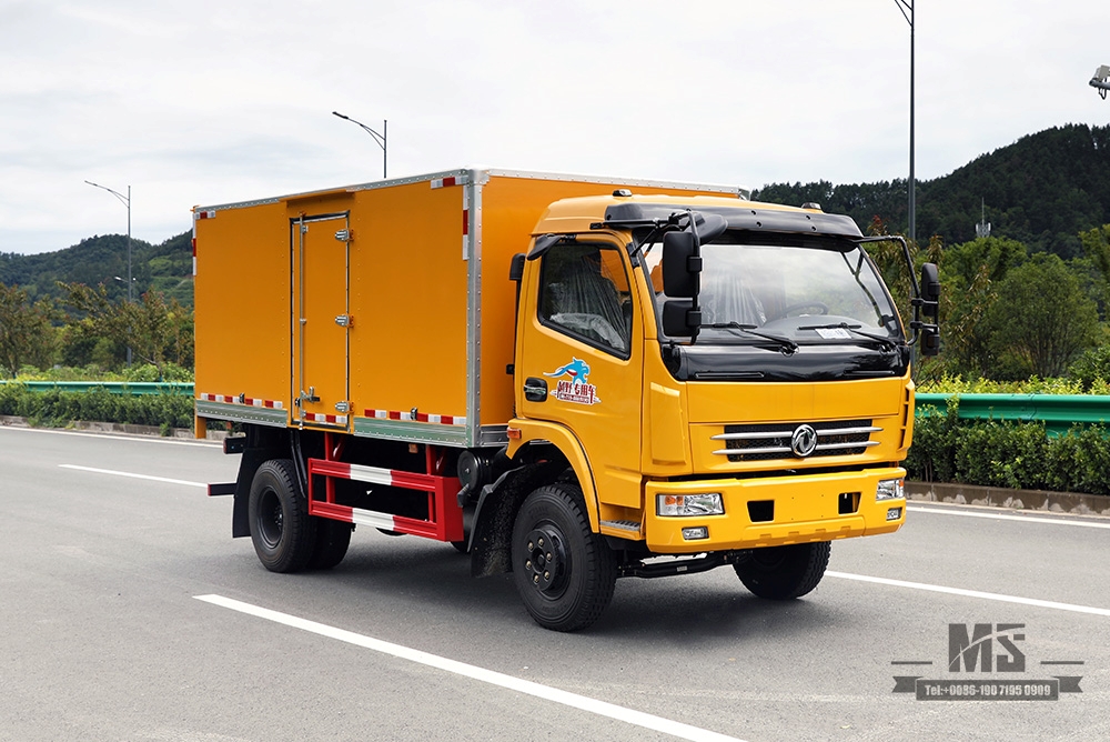 160 HP Dongfeng 4x2 Light Truck Off-road Transportation Truck_Small Van Truck_Dongfeng Micro Van Customised Export Special Vehicle Manufacturer