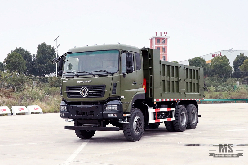  375hp Dongfeng 6*4 Off Road Truck_Dongfeng 6x4 Off-road Flathead Row Half Truck_Export Special Vehicle