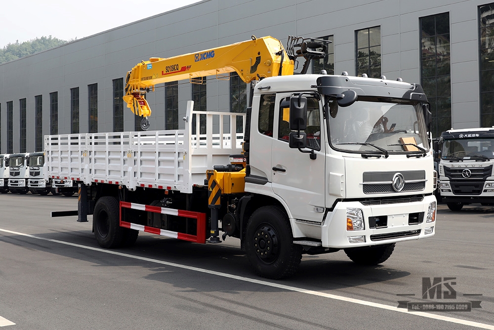 10 Tons Four-section Arm Truck-mounted Crane_SQ10SK3Q Straight Arm Crane Truck-mounted Lifting Transport Truck_ Truck-mounted Crane Modification Manufacturer Dongfeng Vehicle