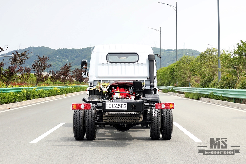 4*2 Dongfeng 10T Light Truck Chassis_140 HP Small Diesel Truck Chassis for sale_Commercial Model Micro Truck Export Chassis Conversion Manufacturer