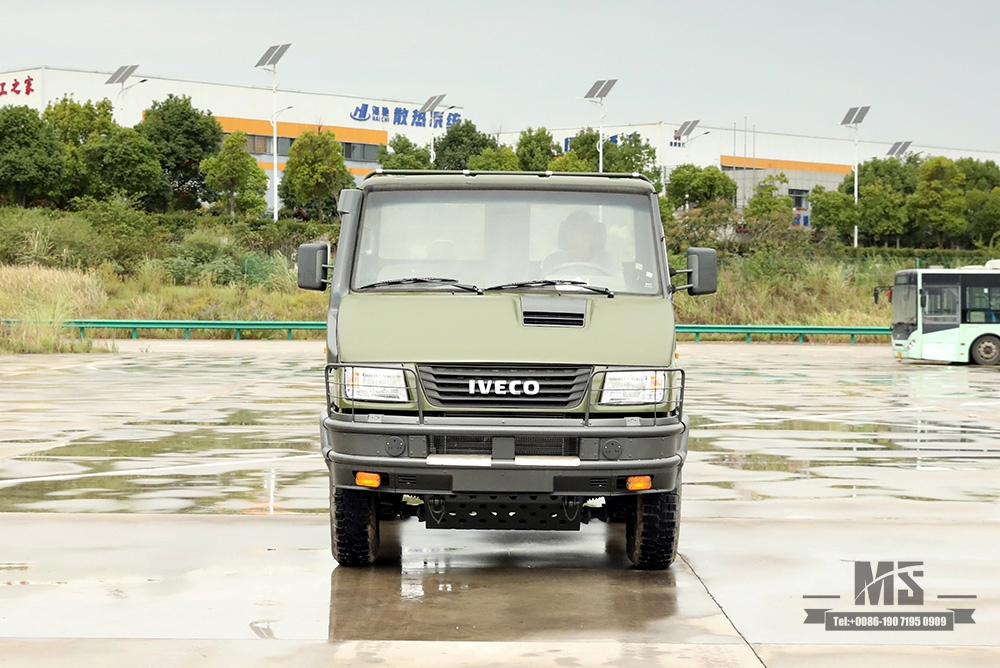 4×4 Iveco Four Wheel Drive Truck Green 4*4 Off Road Iveco Truck Short Head Small Vehicle 4WD Export Special Vehicle Customised Conversion