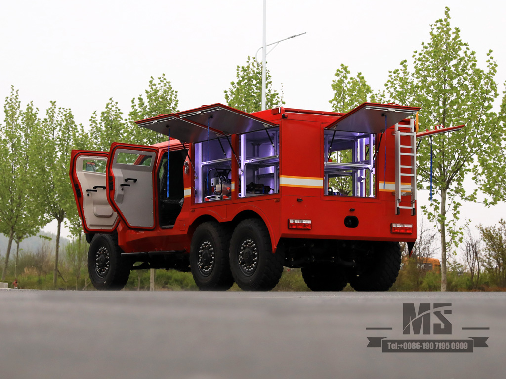 Dongfeng 6×6 Protective Armored Vehicle | Six-wheel Drive EQ5096 Double Row 300hp Protective Emergency Rescue Vehicle