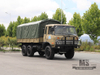 Dongfeng Six wheel Drive Camel Gray EQ2102 Off-road Truck made in china 190 HP Three-axle Camel Gray Cargo Truck With Tarpaulin poles