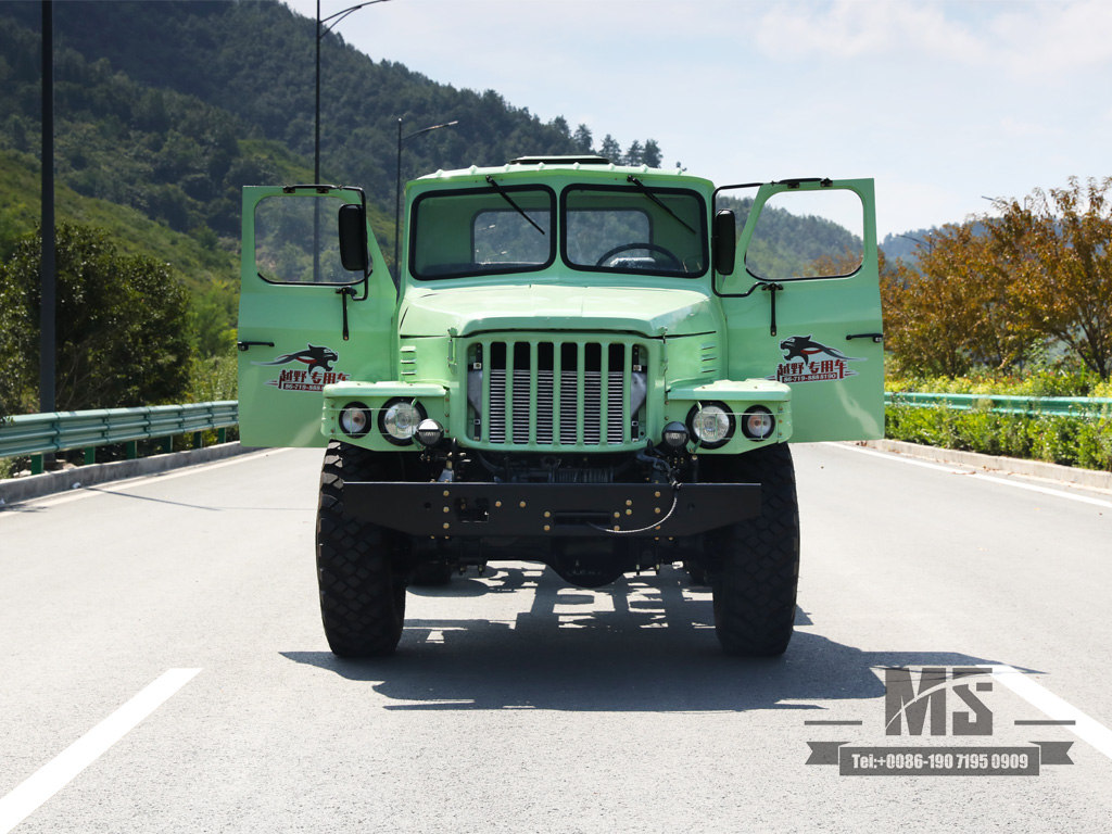 6x6 Dongfeng 2.5 ton pointed off-road vehicle chassis6×6 Dongfeng 2.5T Tip head Off-Road Chassis| Hero truck | China.