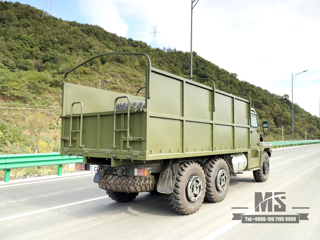 Six Wheel Drive Protective Transport Truck | cargo truck | Chinese cargo truck.