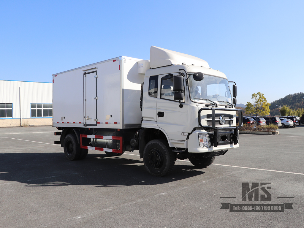 Dongfeng Tianjin four-wheel drive 25m³ refrigerated truck_Made in china_Pickup van.