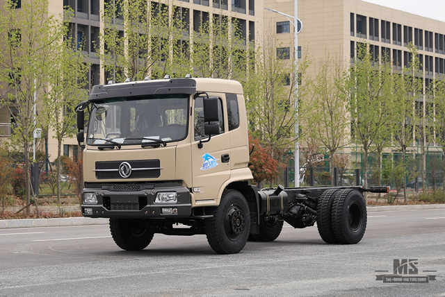 210 HP Dongfeng 4*2 Greening Sprinkler Truck Chassis _ Water Sprinkler Truck Chassis_Dongfeng Water Tanker Truck Chassis For Sale_Export Special Truck Chassis