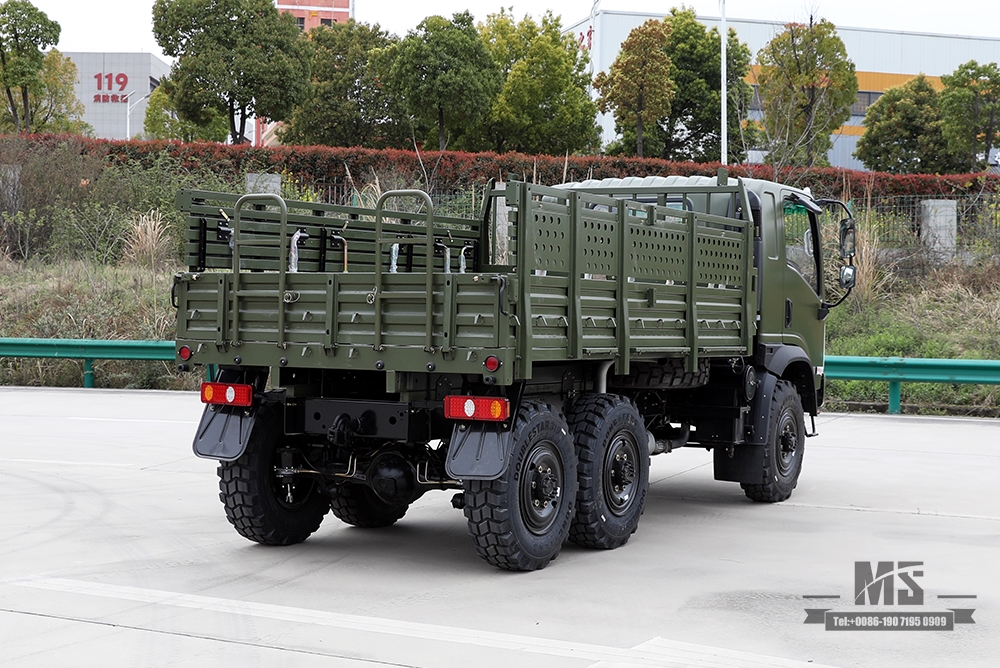 EQ240 Dongfeng 6WD Off-road Truck_All-Wheel Drive EQ2082 Diesel Cargo Truck Manufacturer Factory_Dongfeng 6x6 Flathead Civilian Off-road Truck for Sale_Export Special Vehicle