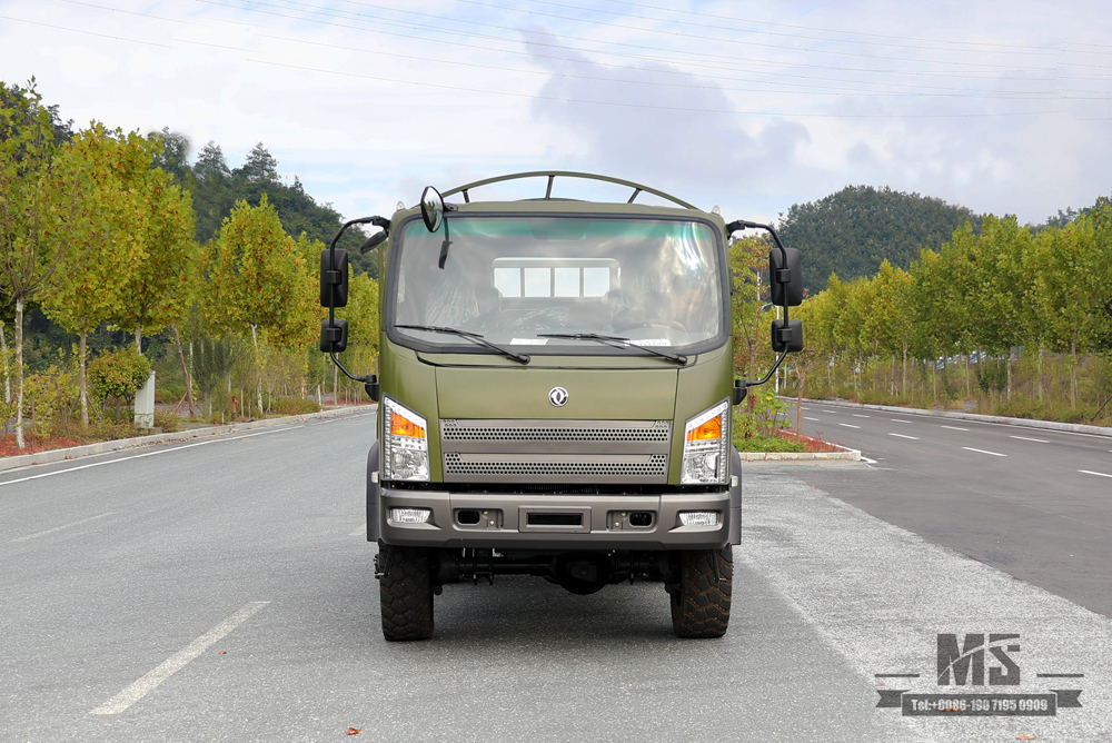 Flathead EQ240 Dongfeng 6WD Off-road Truck_EQ2082 Diesel Cargo Truck Factory_Dongfeng 6x6 All-Wheel Drive Civilian Off-road Truck for Sale_Export Special Vehicle