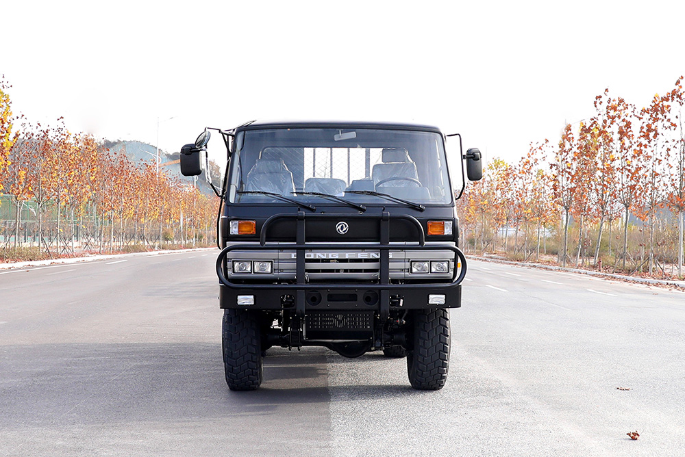 Dongfeng EQ2102 Off-road Truck_190 HP 3.5T Three-axle Six wheel Drive Black Cargo Vehicle_All-wheel drive EQ2102G Export Special Purpose Vehicle