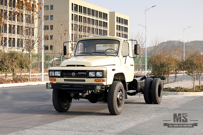 170hp Dongfeng Four Wheel Drive EQ1093 Chassis_EQ1093 Pointed Off-road Truck Chassis Export Special Vehicle Chassis_4*4 Truck Chassis Modification Manufacturer