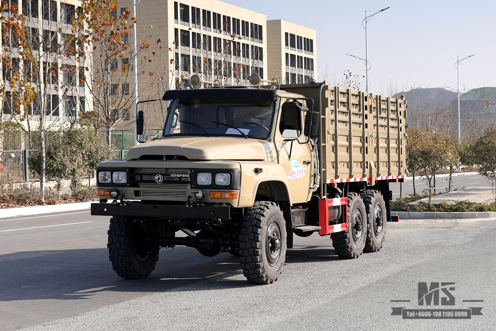 Dongfeng EQ240 Off-road Truck_China Second Automobile Group’s classic pointed Truck_Six-wheel drive 170 horsepower truck configuration