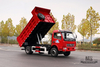 4×2 Light Dump Truck_Dongfeng 160HP Small Tipper Truck_Left/Right Hand 5T Single Row Micro Mining Truck For Sale_Export Special Truck