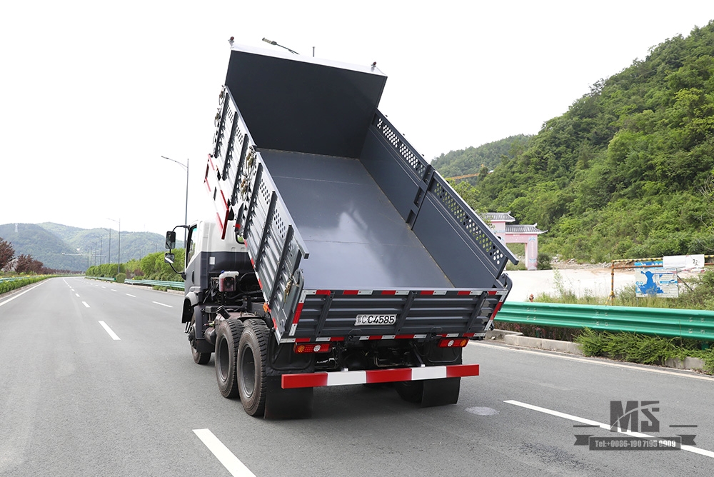 Dongfeng 260hp Six Wheel Drive Tipper Truck_Single Row Pointed Head Dump Truck 6*6 Mining Trucks for sale_Dongfeng AWD Export Special Vehicle