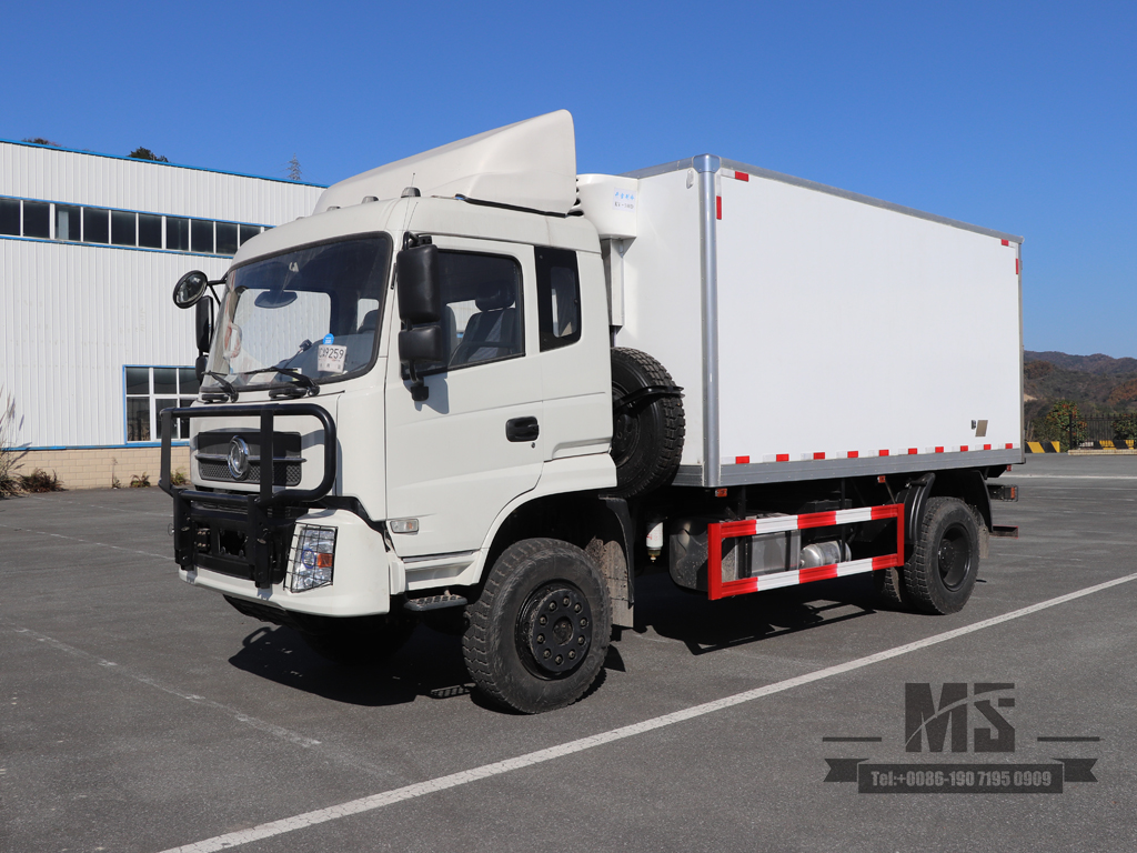 Dongfeng Tianjin four-wheel drive 25m³ refrigerated truck_Made in china_Pickup van.