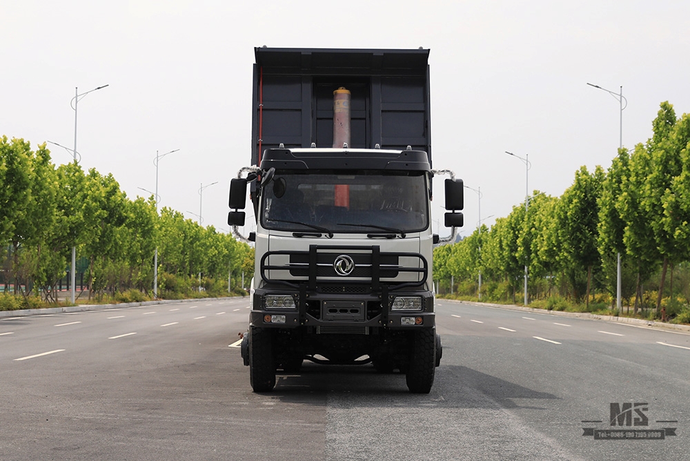 336hp Dongfeng 6*6 Heavy Duty Dump Truck_Six wheel Drive Rear Eight wheels Tipper Truck Coversion Manufacturer_Dongfeng 6WD Export Special Vehicle