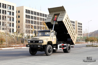 Dongfeng Four-wheel Drive Dump Truck_240hp Long Head Cab Off-road Tipper Truck_4*4 Customised Export Special Purpose Vehicle