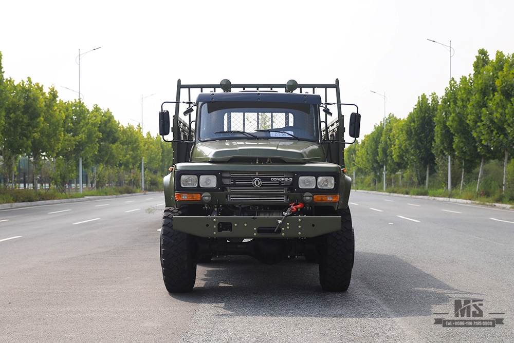 190 hp Dongfeng Six Drive EQ2100 _6×6 Classic Pointed Head 3.5T Three Axle Off-road Truck_Dongfeng 245 Troop Carrier Export Special Vehicle