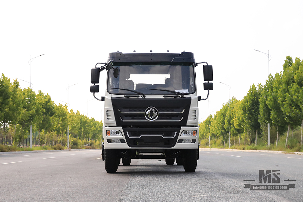 Dongfeng 4×2 Truck Mounted Crane Chassis 266hp New Flathead Cabin Row Half Chassis with Truck Crane Export Special Chassis