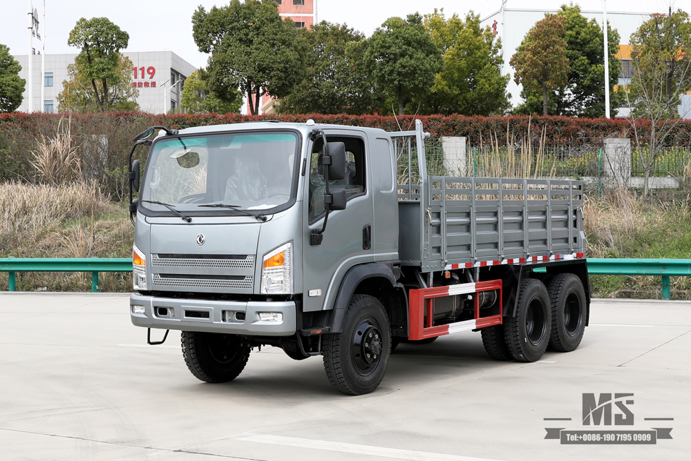 Dongfeng EQ2082 Six Wheel Drive Truck_ 6WD 170hp Flathead "Bobcat" Small Non-off-road tire EQ240 Truck Configuration_6*6 Export Special Vehicle Manufacturer