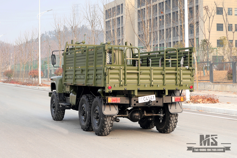 6×6 Dongfeng EQ2082 _170 hp EQ2082 Six-wheel drive Double Glass Off-road Special Truck_240 Transport Vehicle_Export Special Vehicle