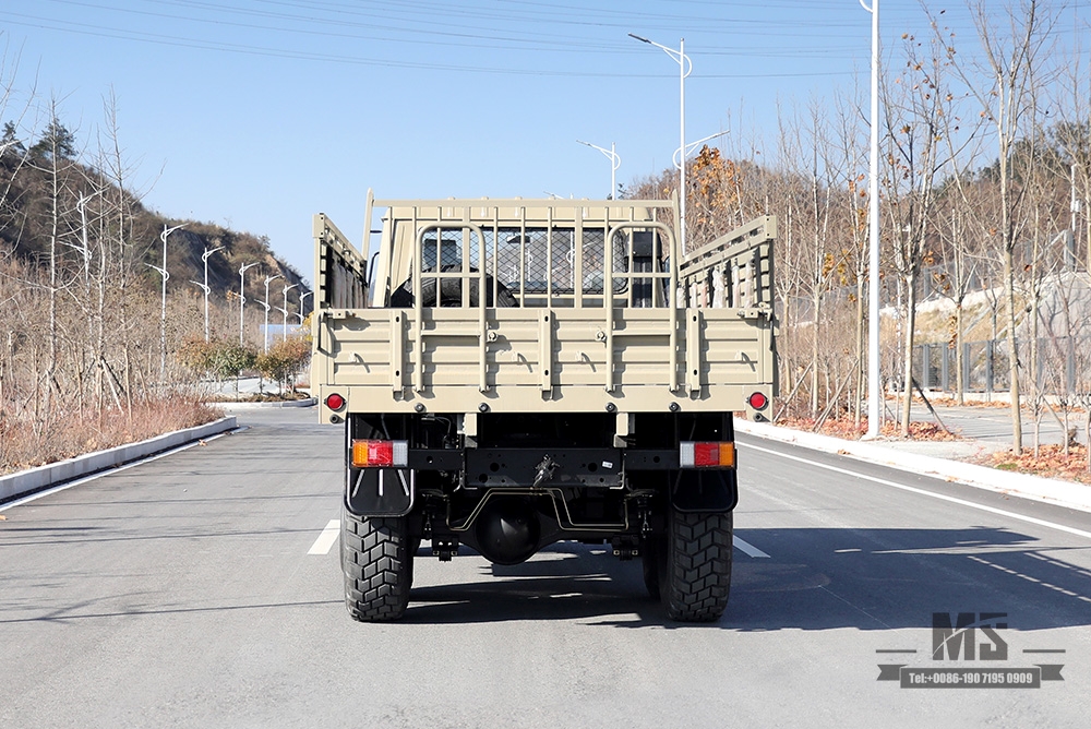EQ2102 Dongfeng Six Wheel Drive Off Road Truck_ 6×6 Camel Grey One and a Half 153 Cab Transportation Truck_Dongfeng Classic AWD Truck Export Special Purpose Vehicle