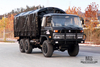 Dongfeng Six wheel Drive EQ2102 Off-road Truck_190 HP Three-axle Black Cargo Truck With Tarpaulin poles_All-wheel drive EQ2102G Export Special Purpose Vehicle