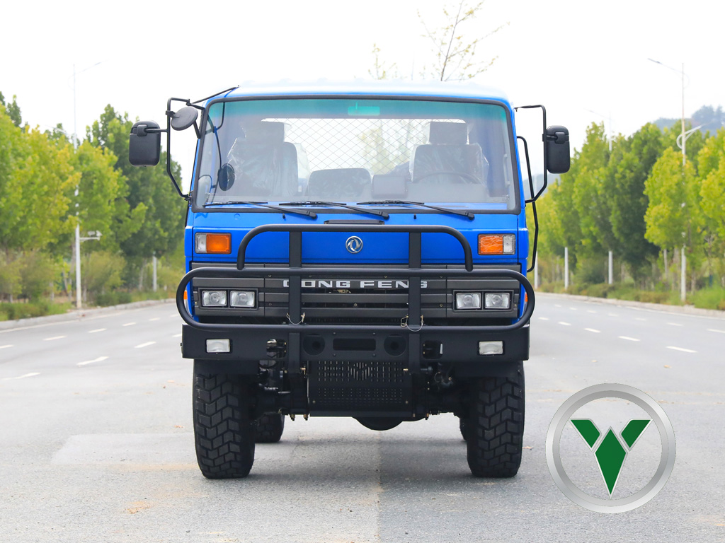 Dongfeng EQ2070 4x4 Truck chassis | 190HP 4×4Double Row Cab (EQ246) for Special Purpose & Export