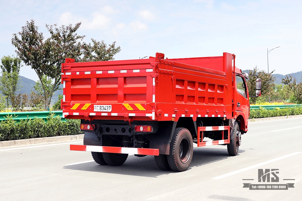 4×2 160HP Small Dump Truck_Left/Right Hand Light Truck 5T Single Row Micro Truck Conversion Manufacturer_Dongfeng Export Special Truck
