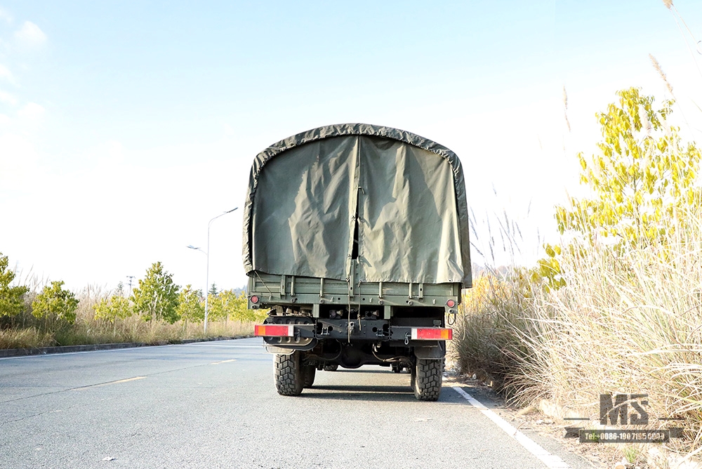 Dongfeng Six-wheel Drive Cargo Truck EQ2102 Diesel Truck_Dongfeng 6×6 Off-road Special Truck_3.5-ton Cargo Troop Vehicle_Export Special Purpose Truck