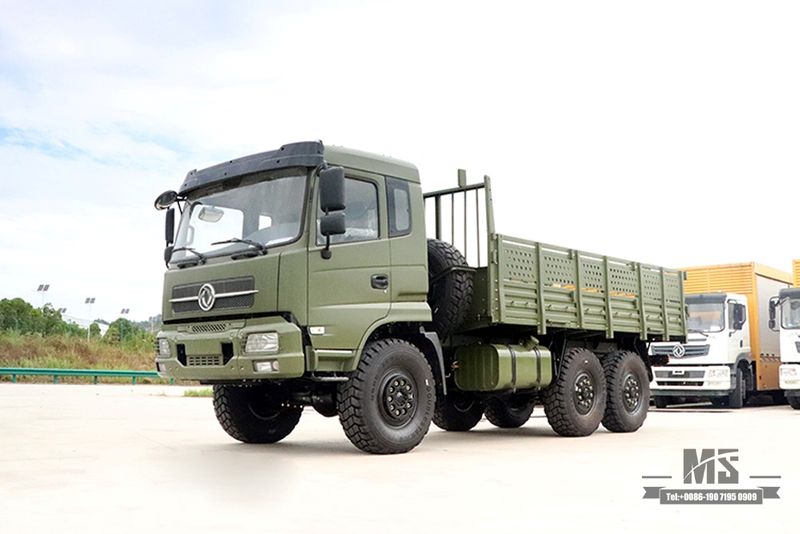 190hp Six wheel Drive Dongfeng Off Road Truck _ 6×6 Dongfeng Flat Head One and a Half Row Cargo Truck Vehicle AWD 6*6 Export Special Vehicle