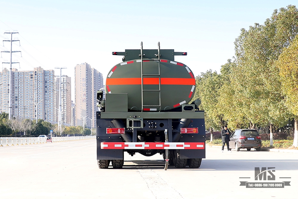 10m³ Feul Tanker 210hp Dongfeng Tanker Truck_6*4 Cab Oil Tanker for Sale_6×4 Tanker Lorry Export Special Vehicle