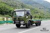 210hp Dongfeng Six wheel Drive Chassis for Sale_6*6 Army Green Flathead Head Truck Chassis Coversion Manufacturer_Dongfeng Export Special Vehicle Chassis