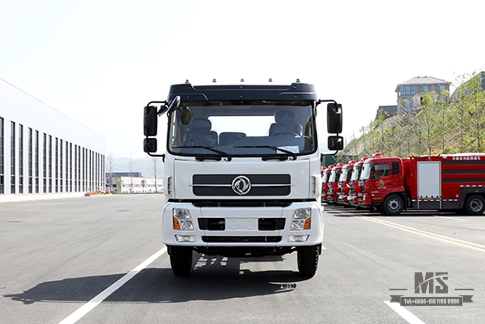 Dongfeng 4×2 Crane Chassis Flathead One-and-a-half cab 210hp Chassis with Truck Crane Export Special Chassis