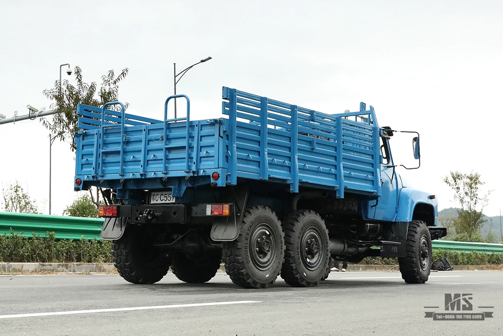 170 hp Dongfeng Six-wheel drive EQ2082_6*6 Single Row Pointed Head Off-road Special Truck_240 Transport Vehicle_6×6 pointed 25Y Truck Export Special Vehicle