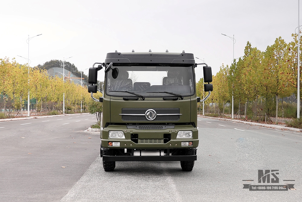 210hp Dongfeng 6*4 Off Road Truck Chassis_Dongfeng 6x4 Off-road Tanker Chassis_Flathead One-and-a-half Export Special Vehicle Chassis