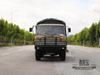Dongfeng Six wheel Drive Camel Gray EQ2102 Off-road Truck made in china 190 HP Three-axle Camel Gray Cargo Truck With Tarpaulin poles