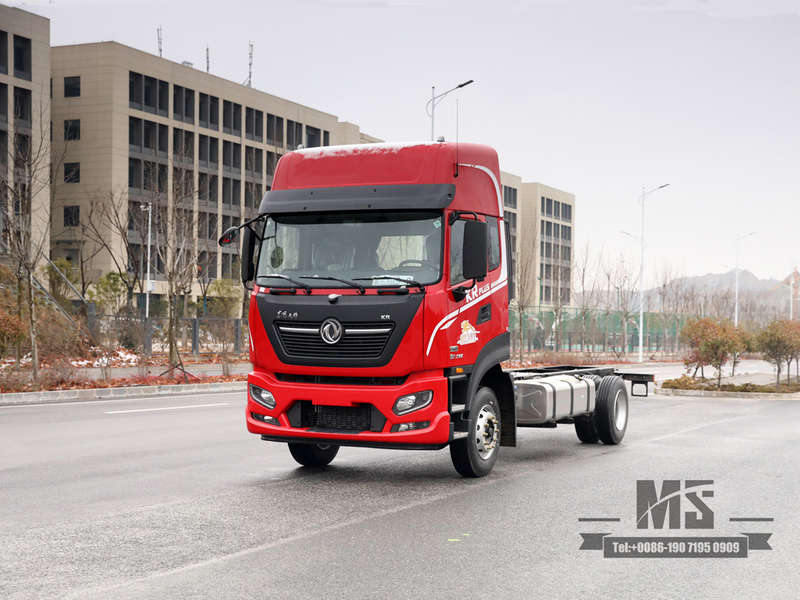 4×2 Flat Head High Roof Double Bedroom Cab Cargo Truck Chassis | Dongfeng 4*2 290HP Off Road Truck Chassis
