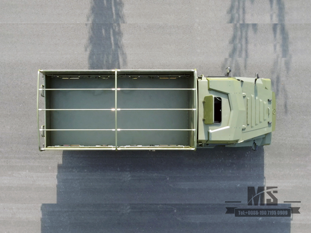 Six Wheel Drive Protective Transport Truck | cargo truck | Chinese cargo truck.
