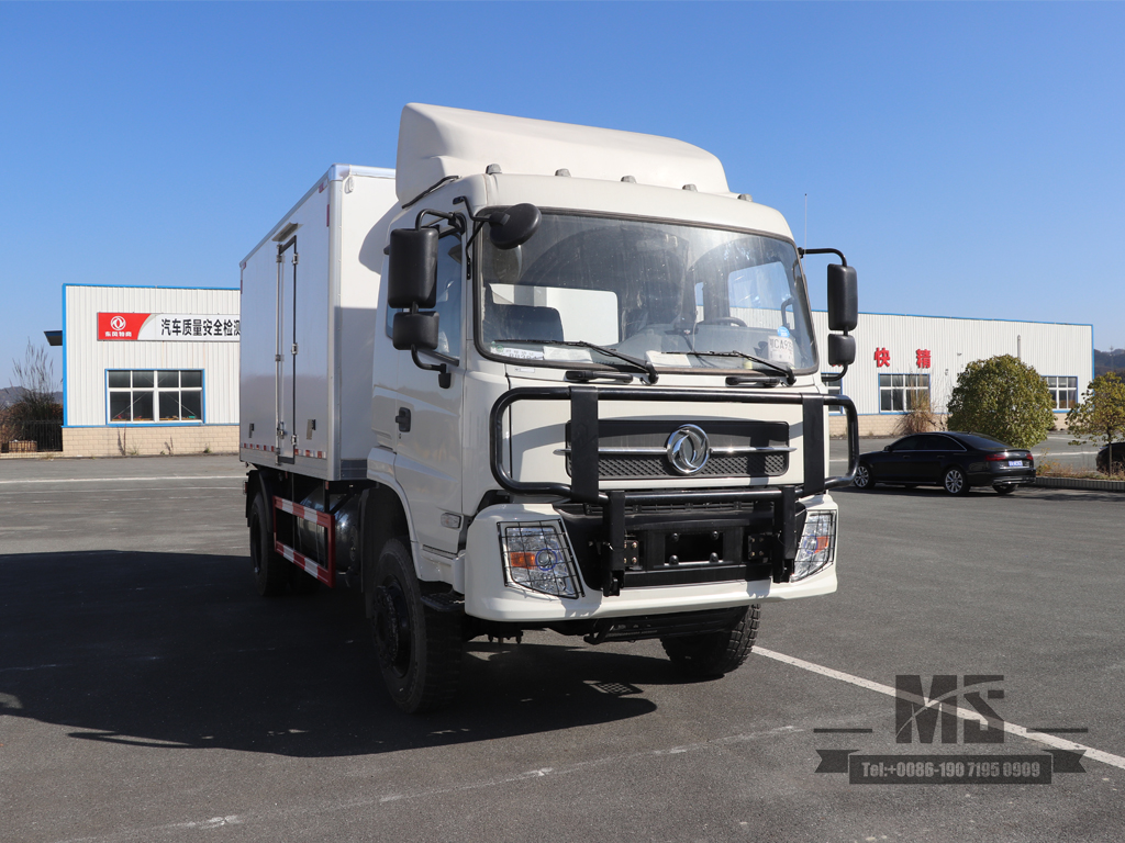 Dongfeng Tianjin four-wheel drive 25m³ refrigerated truck_Made in china_Pickup van.