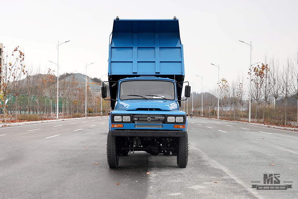 Dongfeng Four-wheel Drive Tipper Truck _4WD 170hp Long Head Cab Off-road Dump Truck _4*4 Export Special Purpose Vehicle