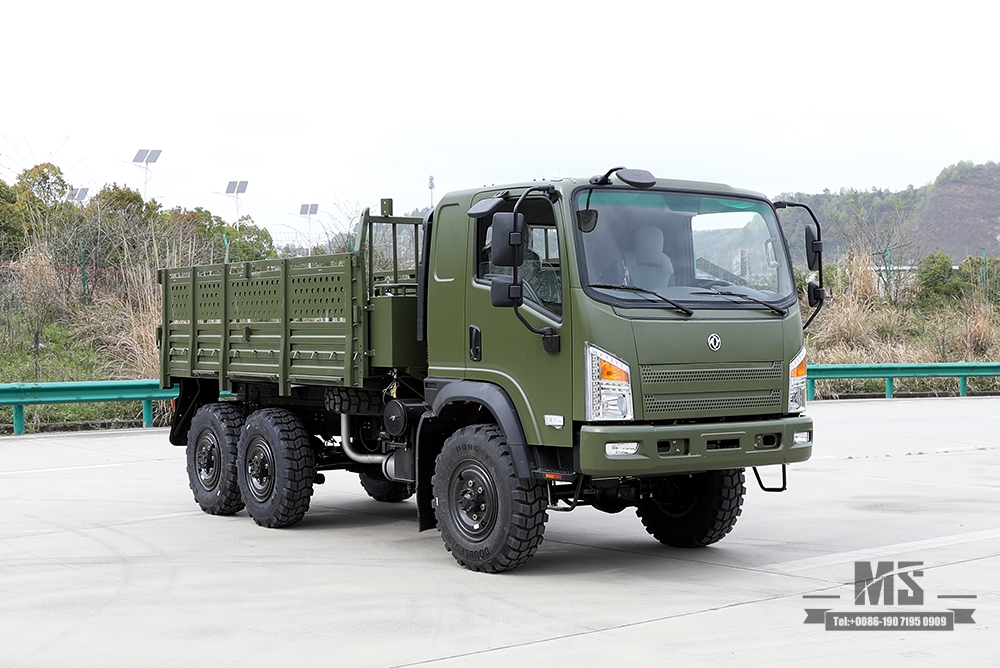 EQ240 Dongfeng 6WD Off-road Truck_All-Wheel Drive EQ2082 Diesel Cargo Truck Manufacturer Factory_Dongfeng 6x6 Flathead Civilian Off-road Truck for Sale_Export Special Vehicle