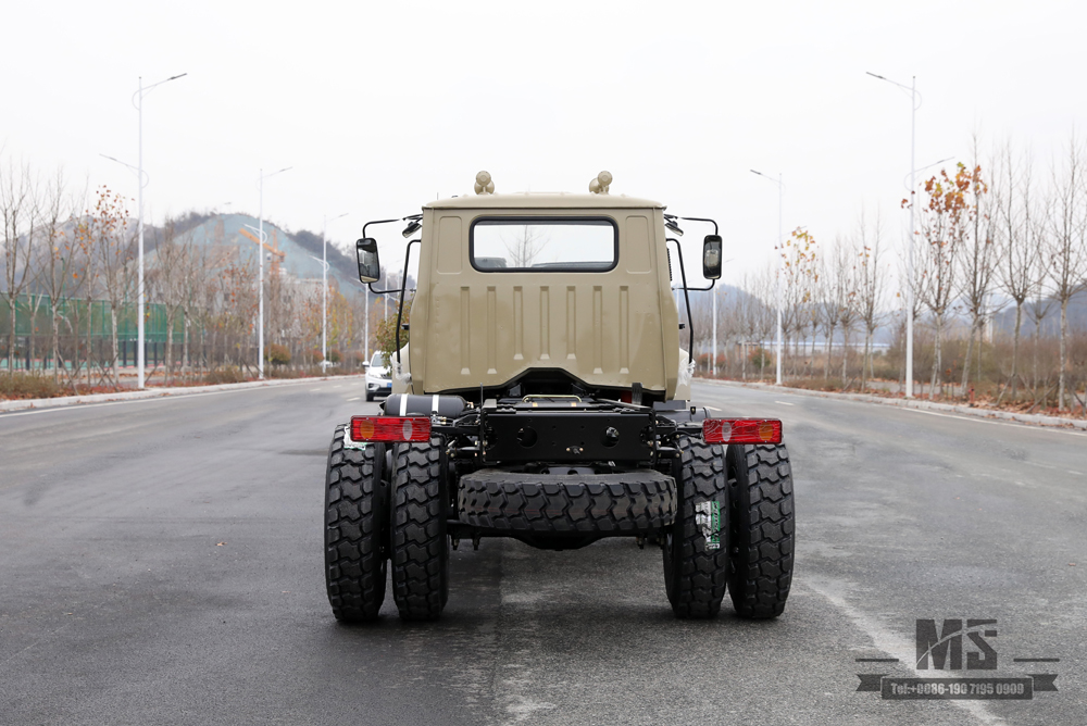 240hp Dongfeng Four-wheel Drive Off-road Vehicle Chassis_Long Head Cab Truck Chassis_4*4 Customised Export Special Purpose Vehicle Chassis