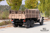 170 hp Dongfeng Champagne Gold EQ2082_six-wheel drive off-road special truck_Double glass pointed 240 transport vehicle_6×6 25Y truck export special vehicle