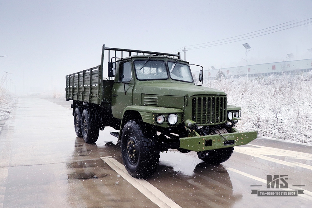 Dongfeng 6WD EQ2100 Off-road Truck_6×6 190 hp Classic Army Green Pointed Head Off-road Vehicle for sale_Dongfeng 245 Diesel Troop Carrier Export Special Vehicle 